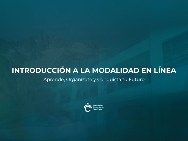 INTRODUCCIÓN A LA MODALIDAD EN LÍNEA